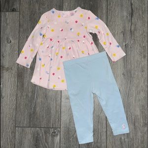 Baby girl Joules outfit size 6-9 months
